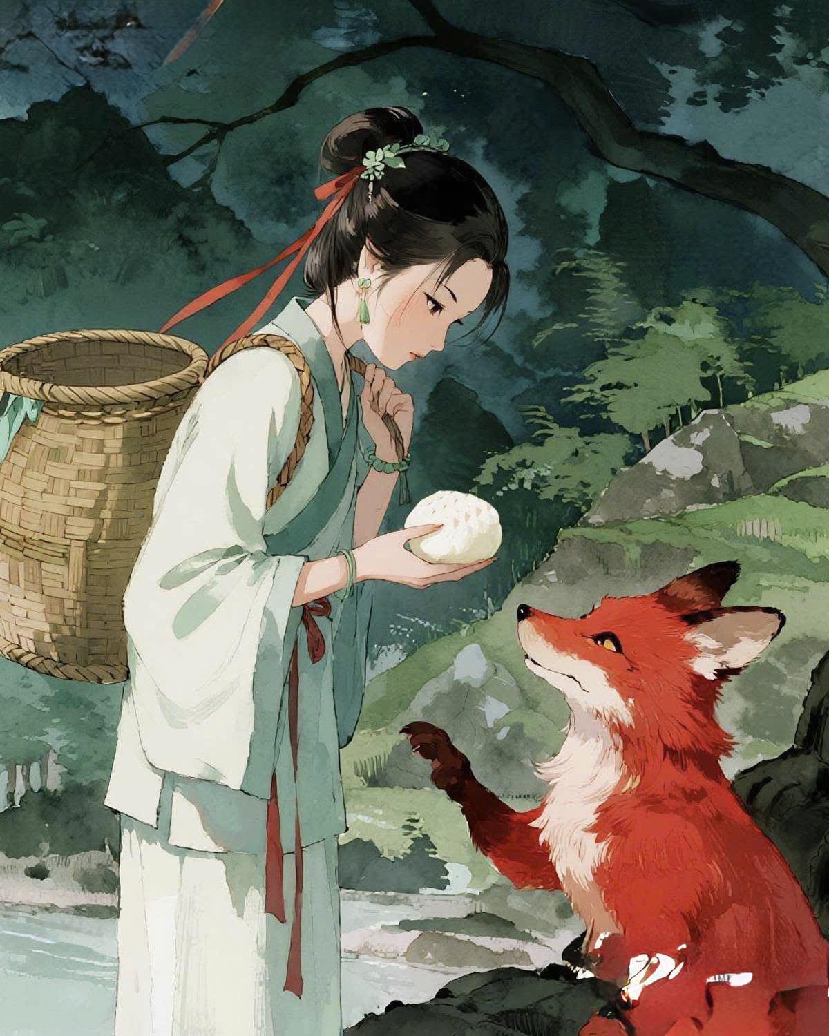 Hồ Ly Và Người Hái Thuốc