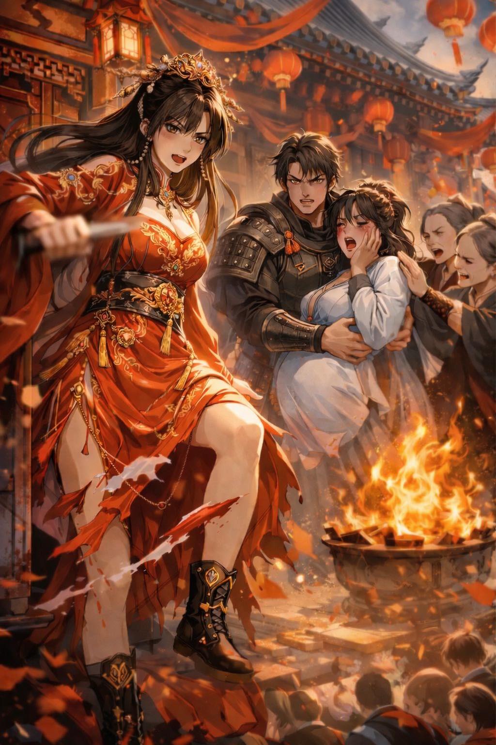 KHÔNG BƯỚC QUA CHẬU LỬA