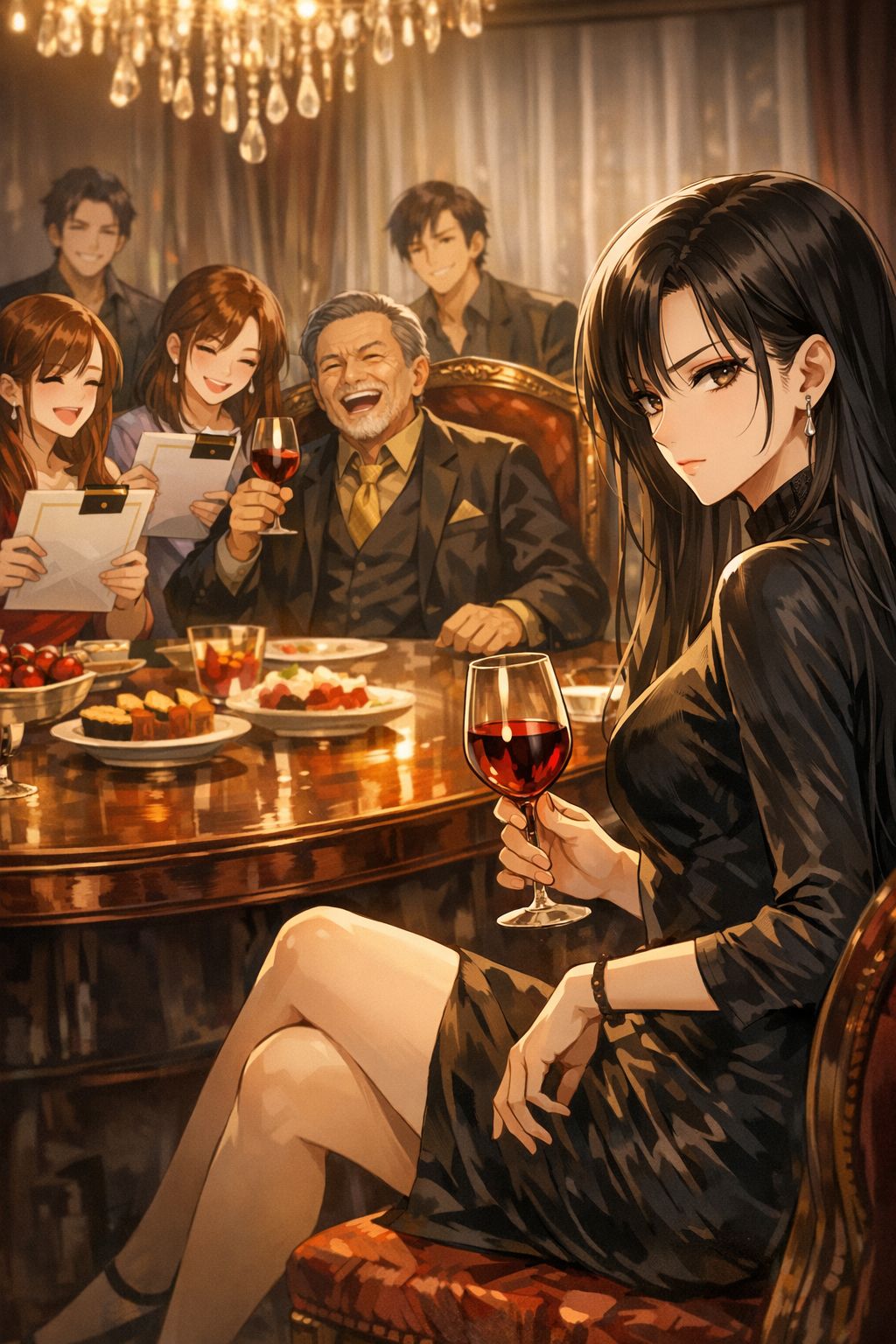 LY RƯỢU CUỐI BÀN