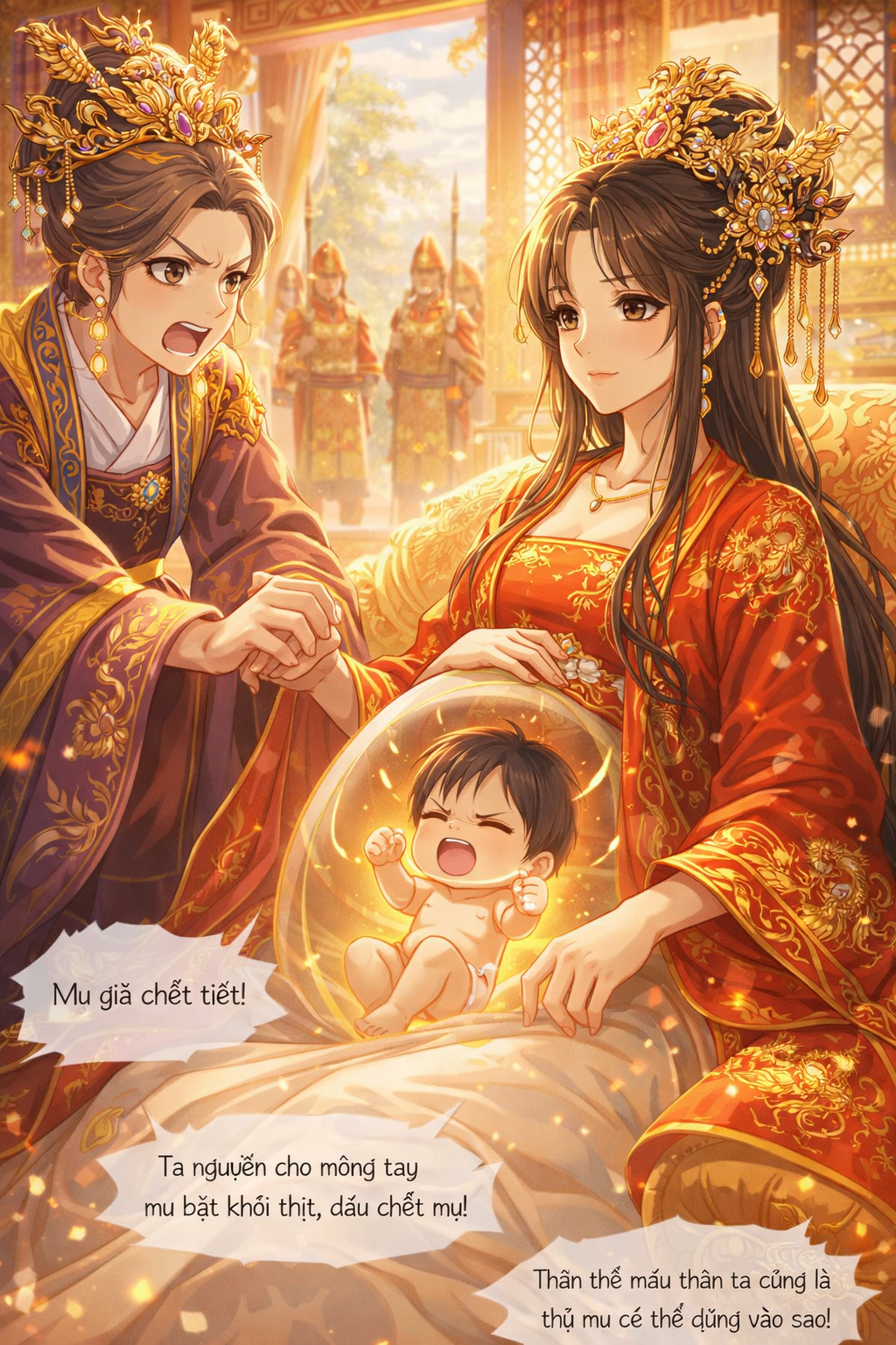 TRONG BỤNG TA CÓ MỘT CÁI MIỆNG QUẠ ĐEN