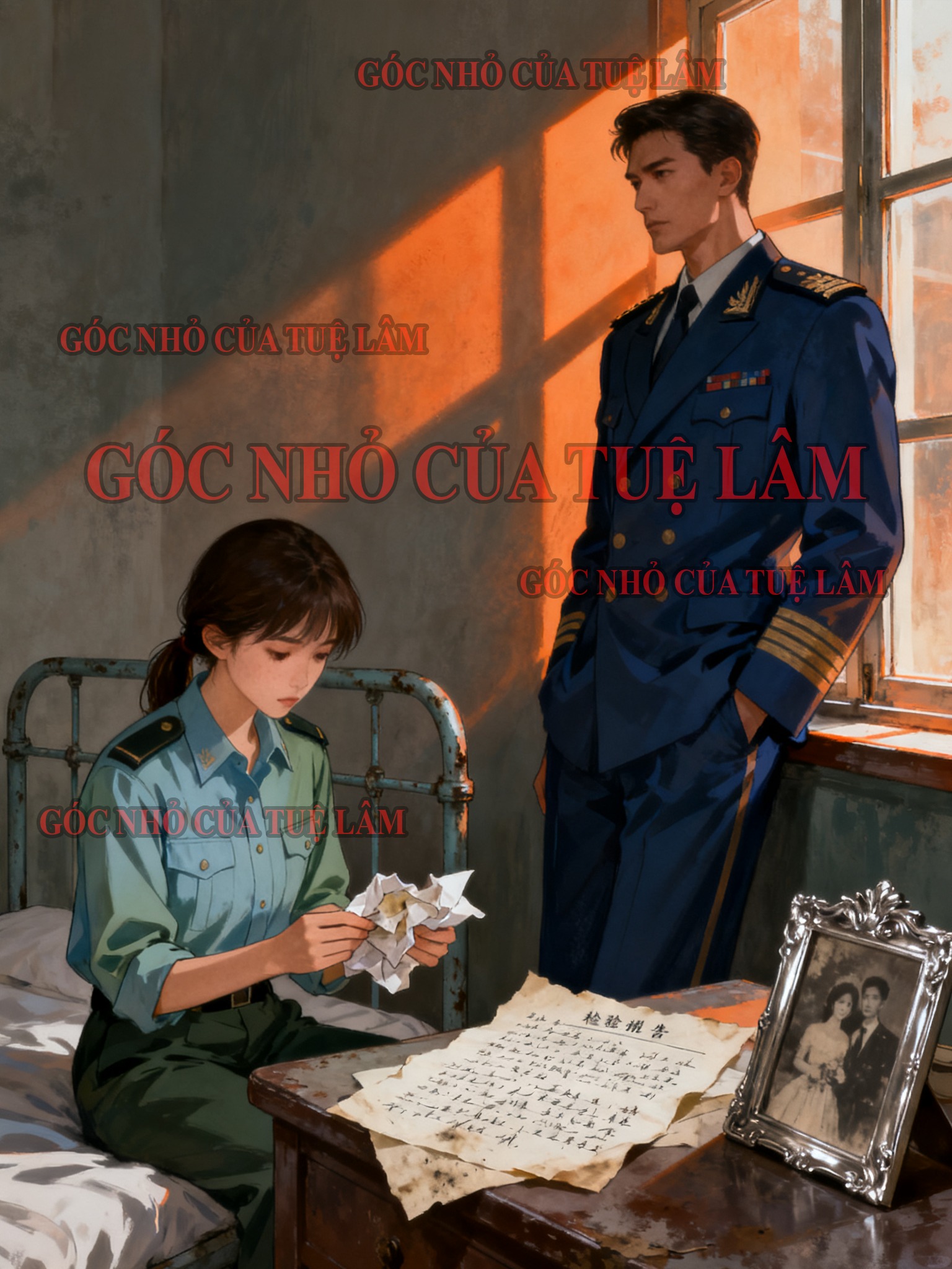 Bìa truyện BA NĂM HÔN NHÂN TRONG BÓNG TỐI