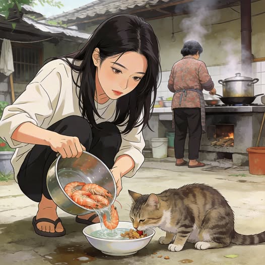 Ba Năm Tôi Nuôi Một Con Mèo,Còn Mợ Nuôi Tôi