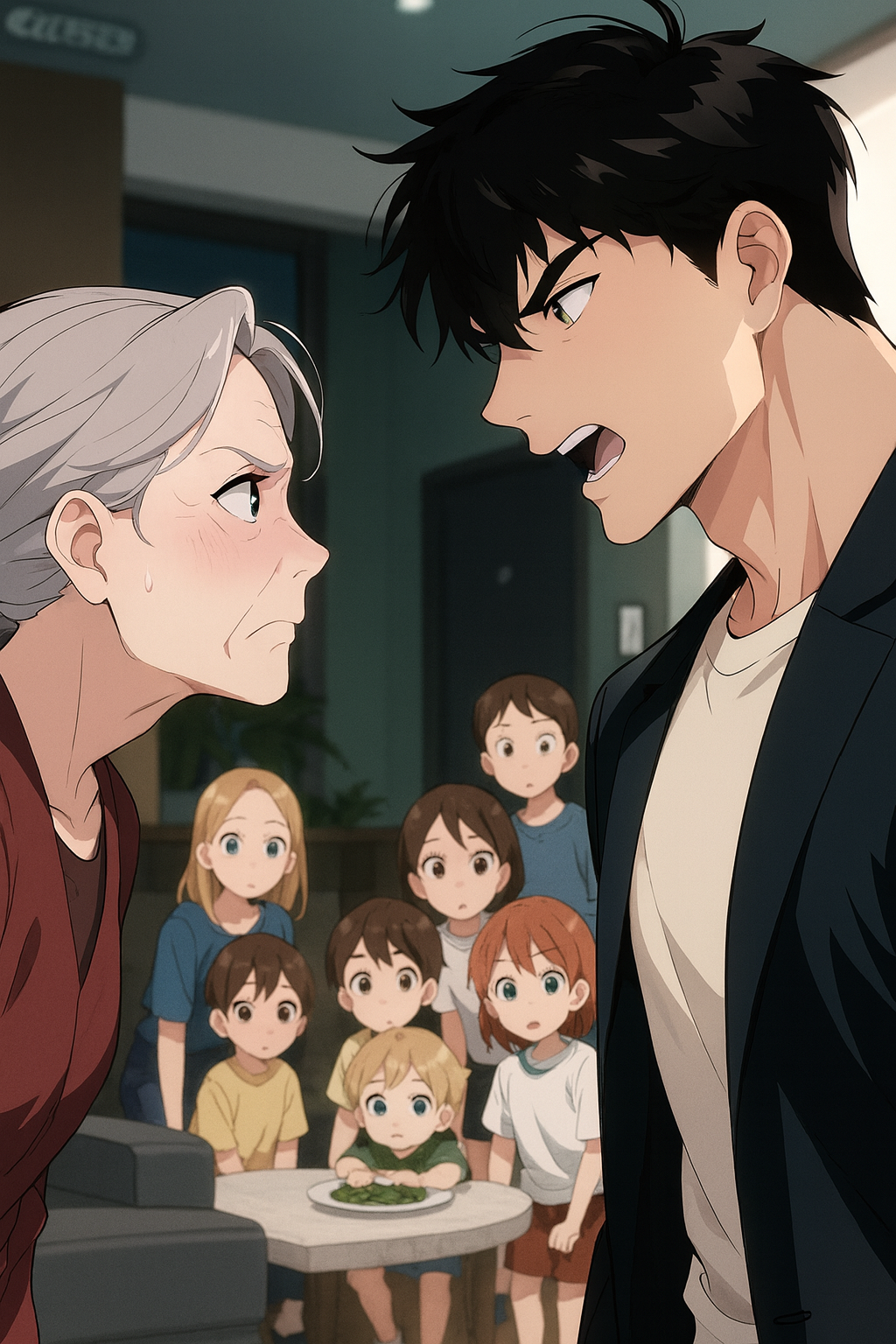 Bìa truyện Bảy Đứa Cháu Tới Nhà Tôi, Còn Chồng Thì Phá Sản Ngay Trong Kỳ Nghỉ Hè