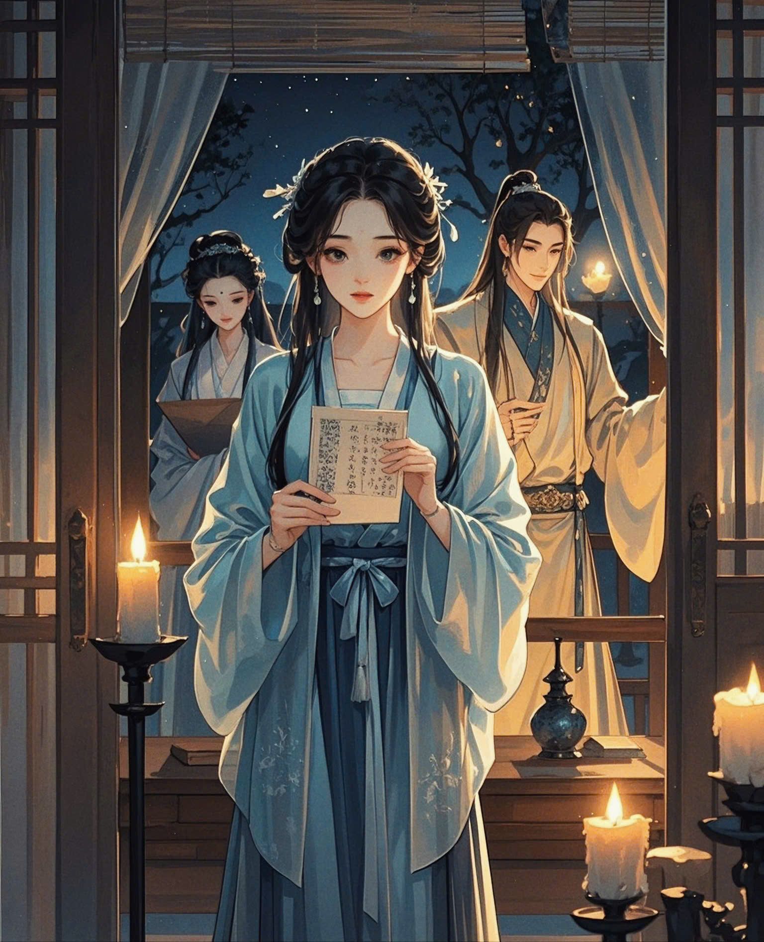 Bìa truyện CÔ DÂU TRỐN KHỎI TRƯỜNG AN