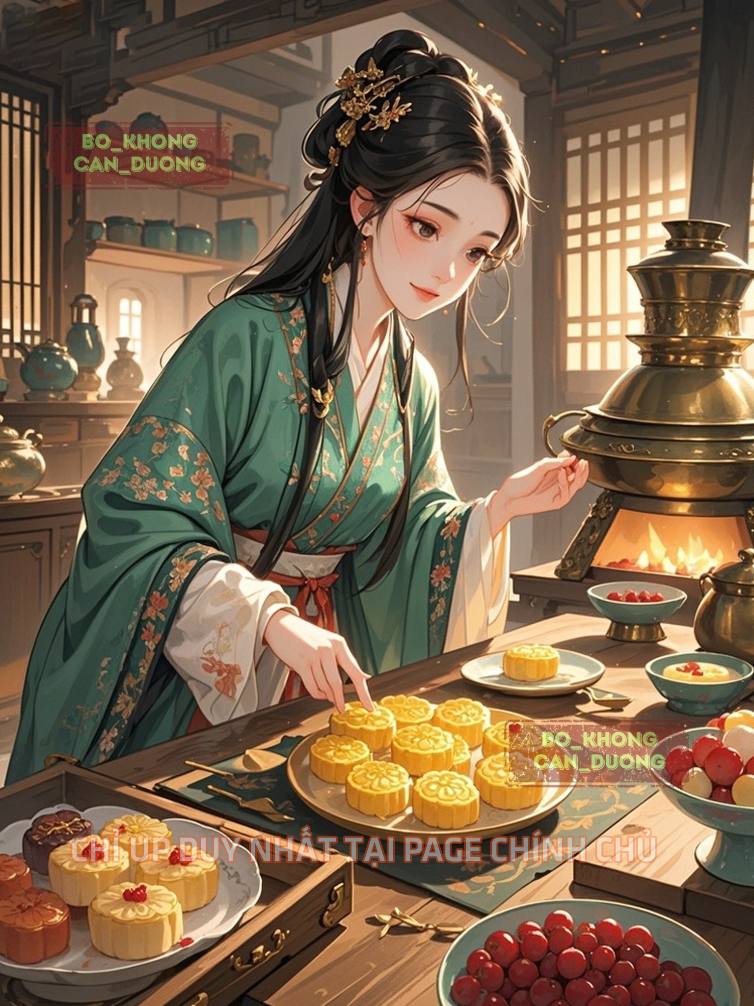Bìa truyện CÔ NÀNG THAM ĂN Ở NGỰ THIỆN PHÒNG
