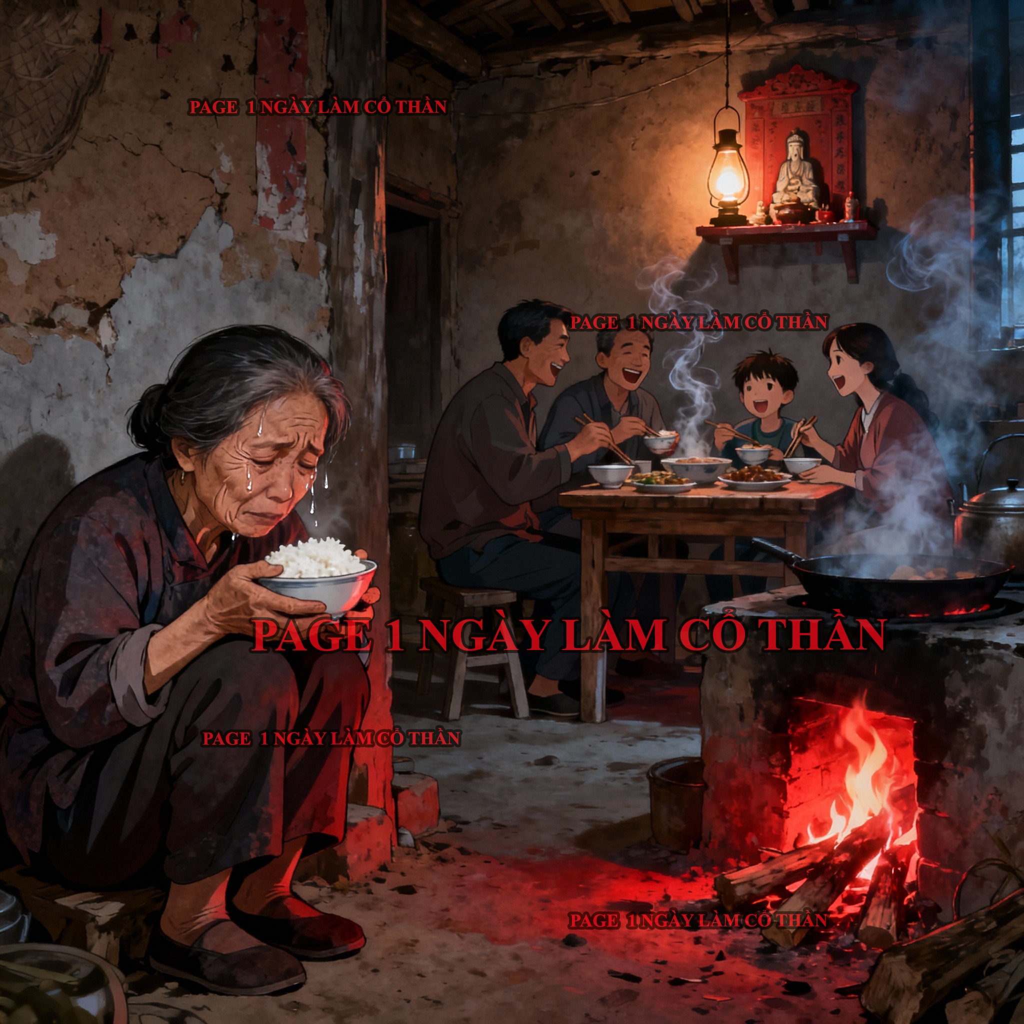 Bìa truyện CUỘC GỌI MỖI ĐÊM CỦA MẸ