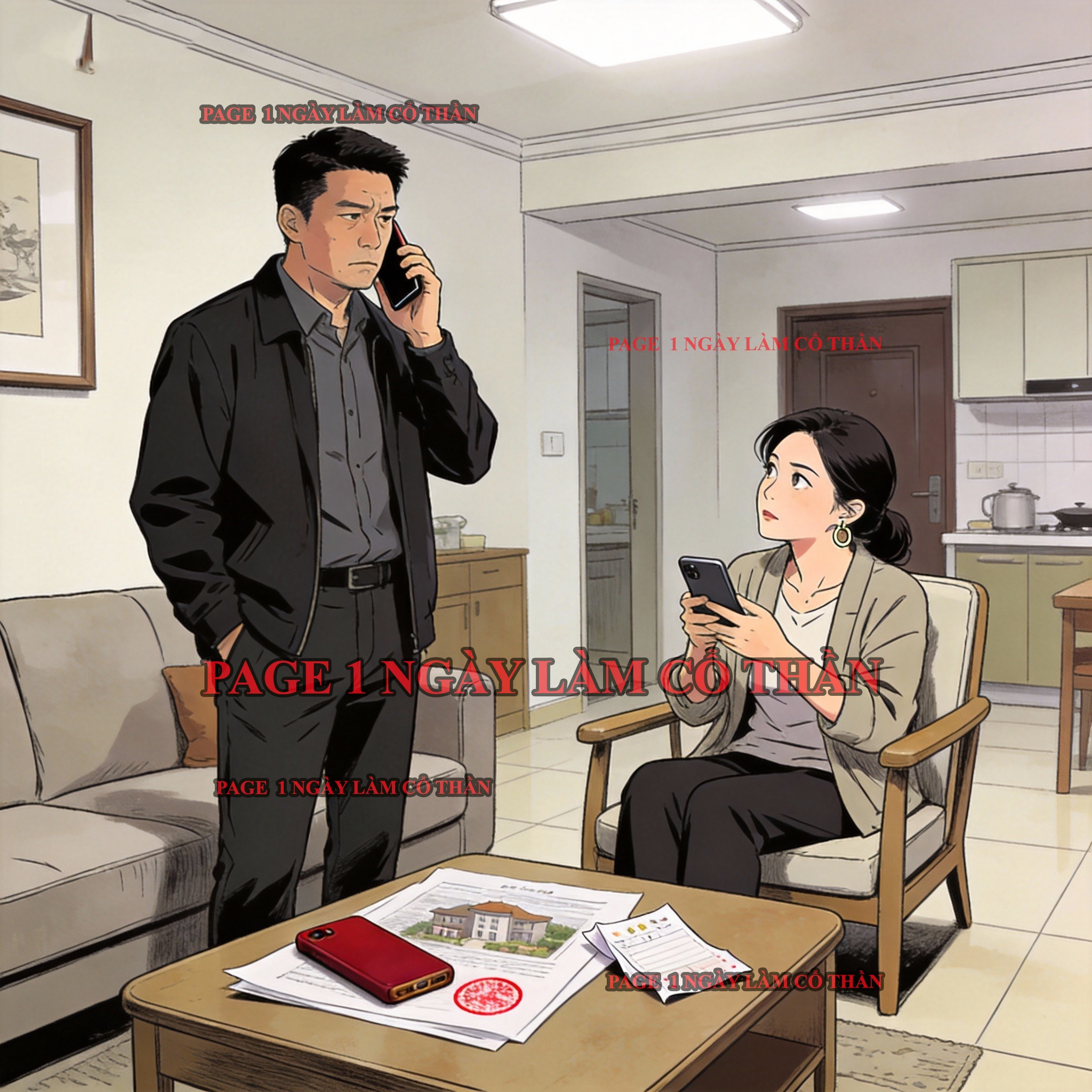 CUỘC GỌI TỪ BỐ VỢ