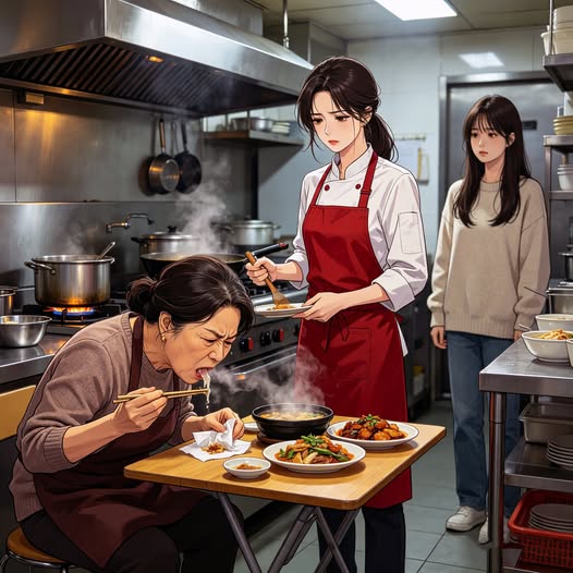 Chiếc cốc vỡ trong sảnh Bá ch Hợp