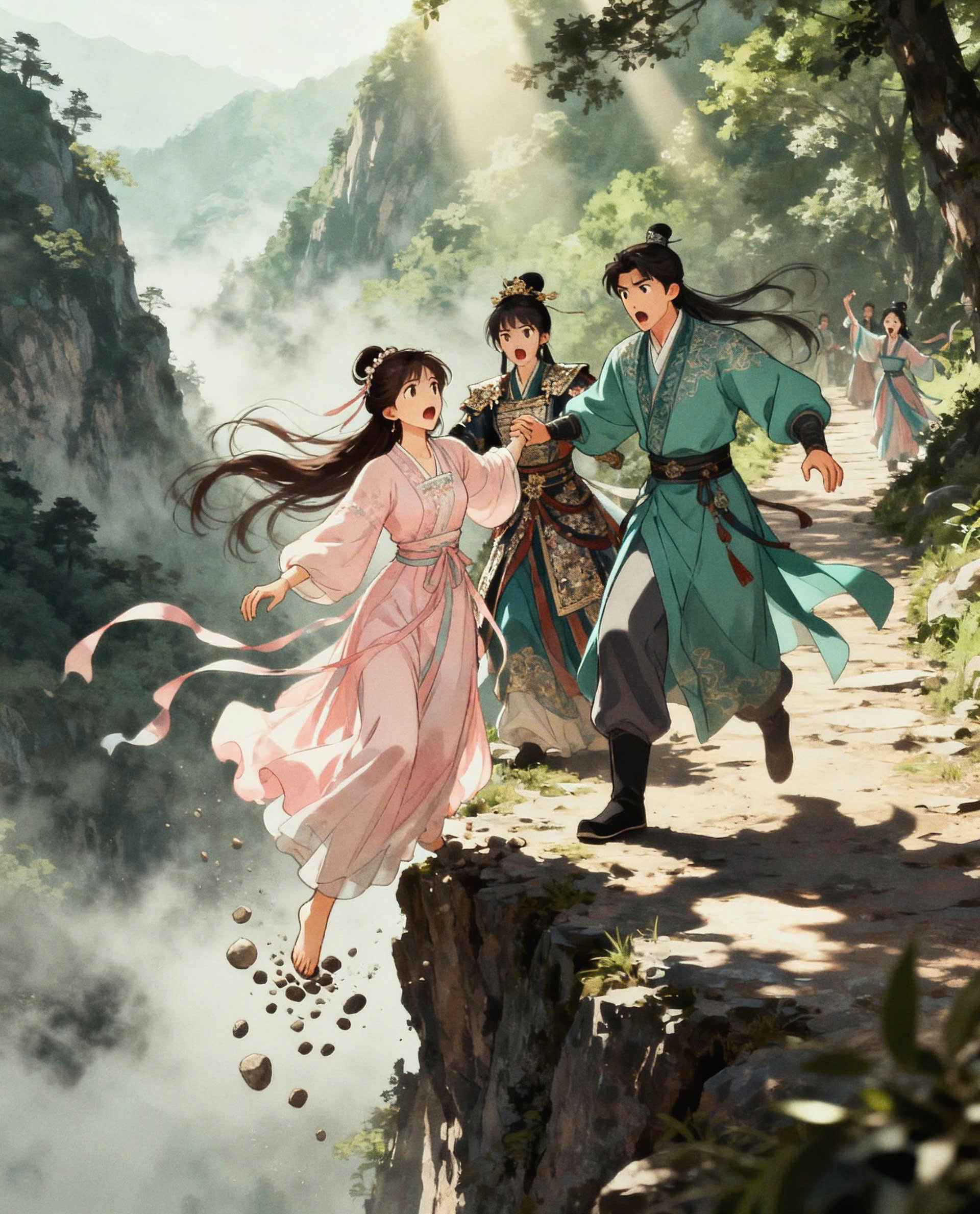 Bìa truyện DUYÊN TẬN NƠI THỀM ĐÁ