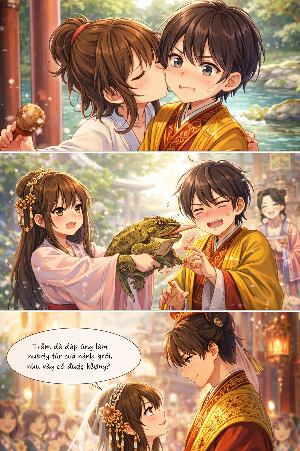 HÔN NHẦM BÁT HOÀNG TỬ