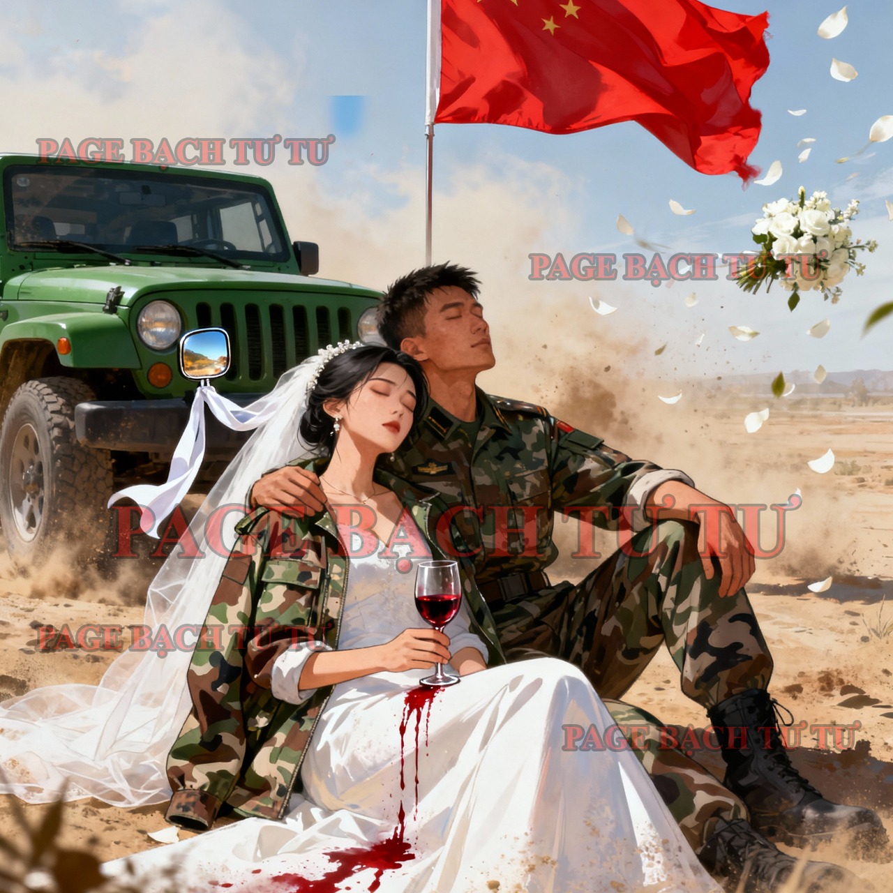 Bìa truyện HOA CƯỚI RƠI SAI NGƯỜI