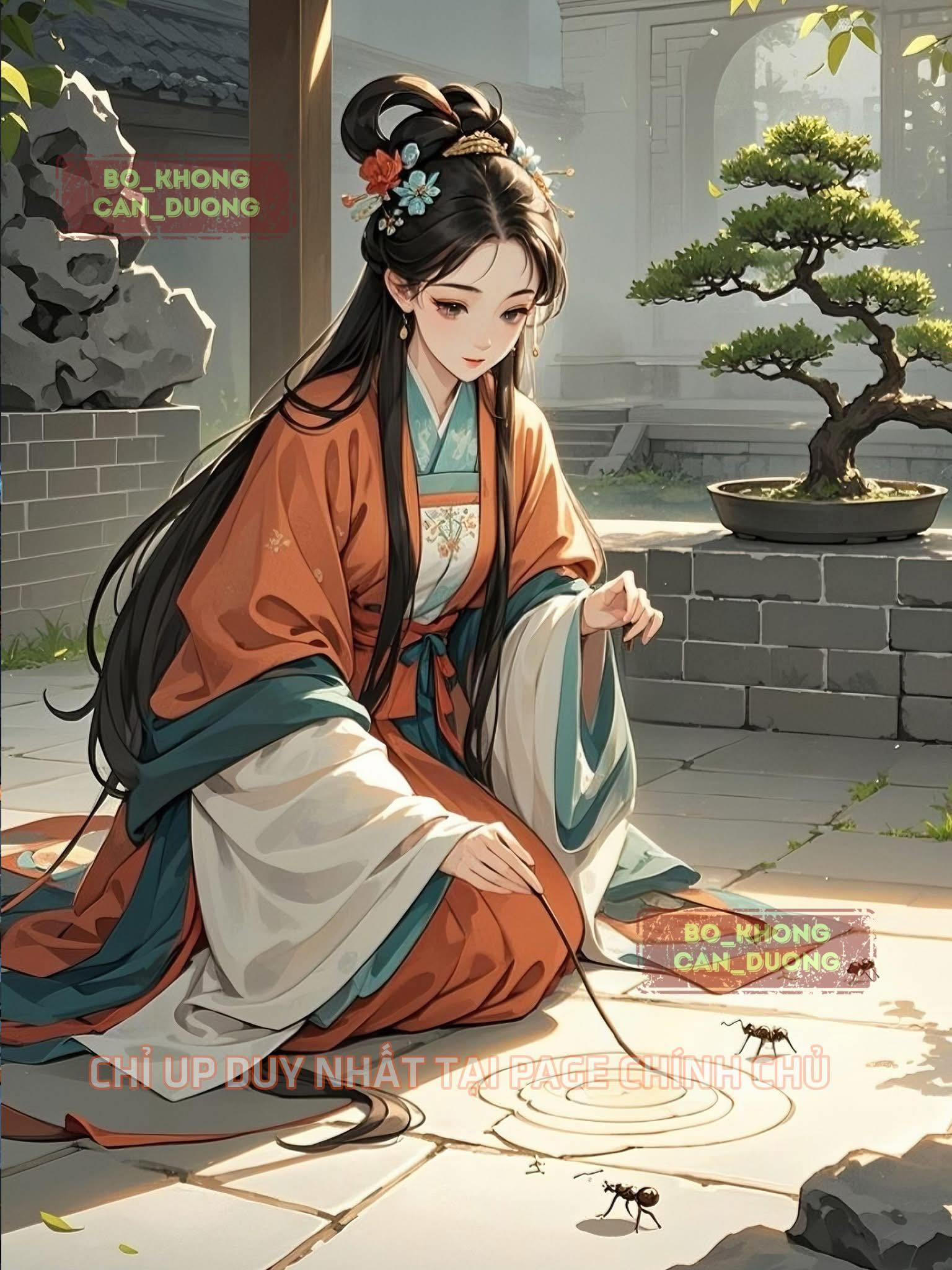 Bìa truyện HOÀNG HẬU KHÔNG VÀO CUNG