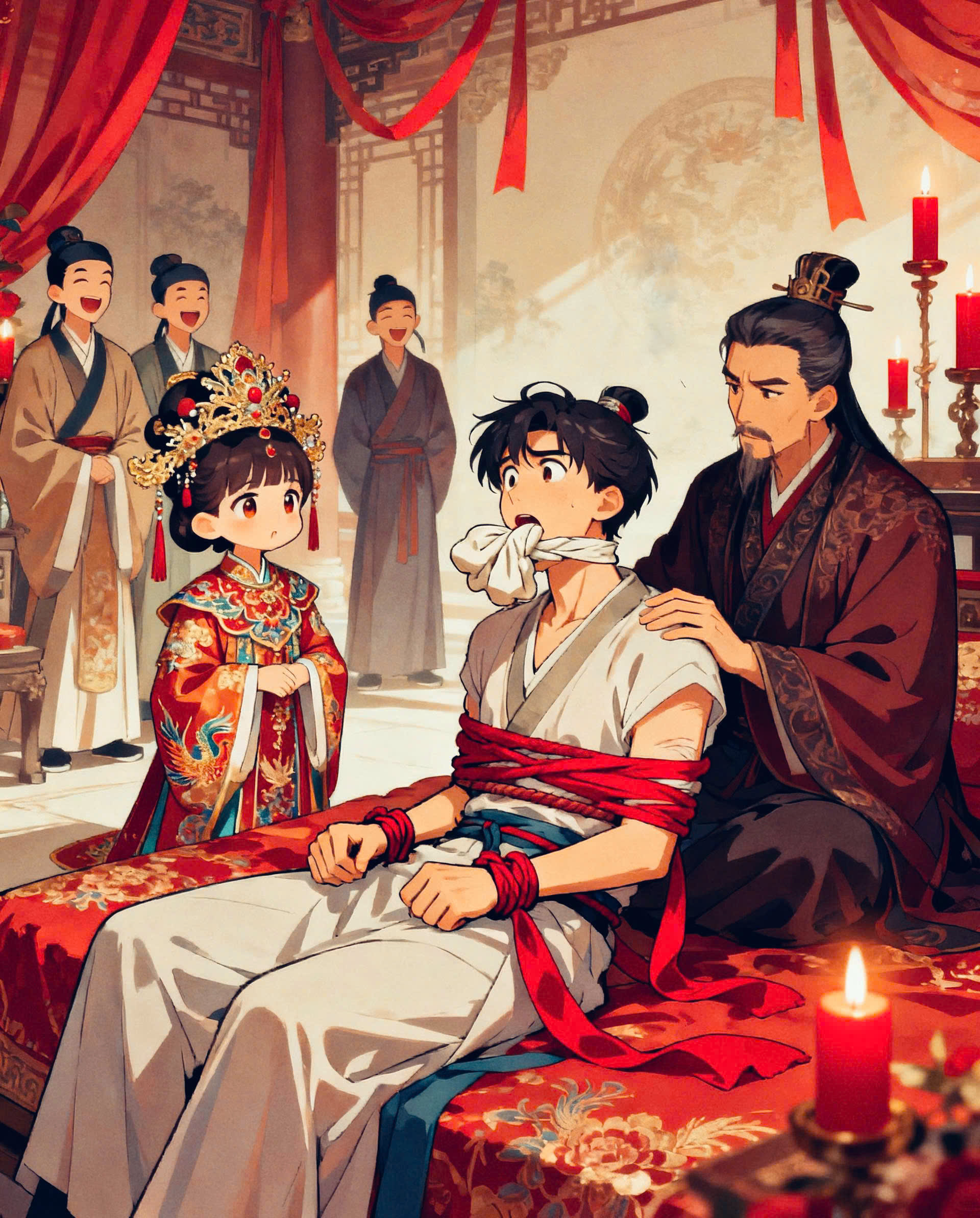 Bìa truyện HOÀNG TRIỀU CHI HẬN