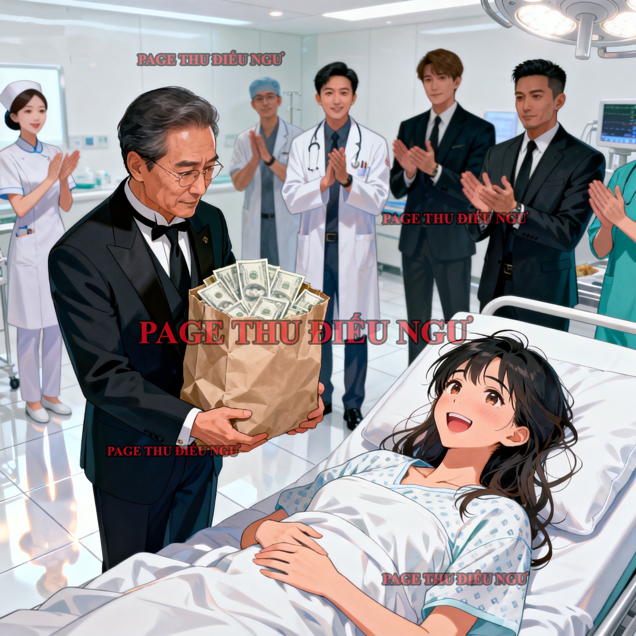 Bìa truyện HỢP ĐỒNG SINH CON CỦA NHÀ HỌ PHÓ