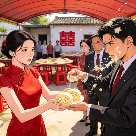 ĐỔI CHÚ RỂ VÌ HAI CHIẾC BÁNH CUỘN