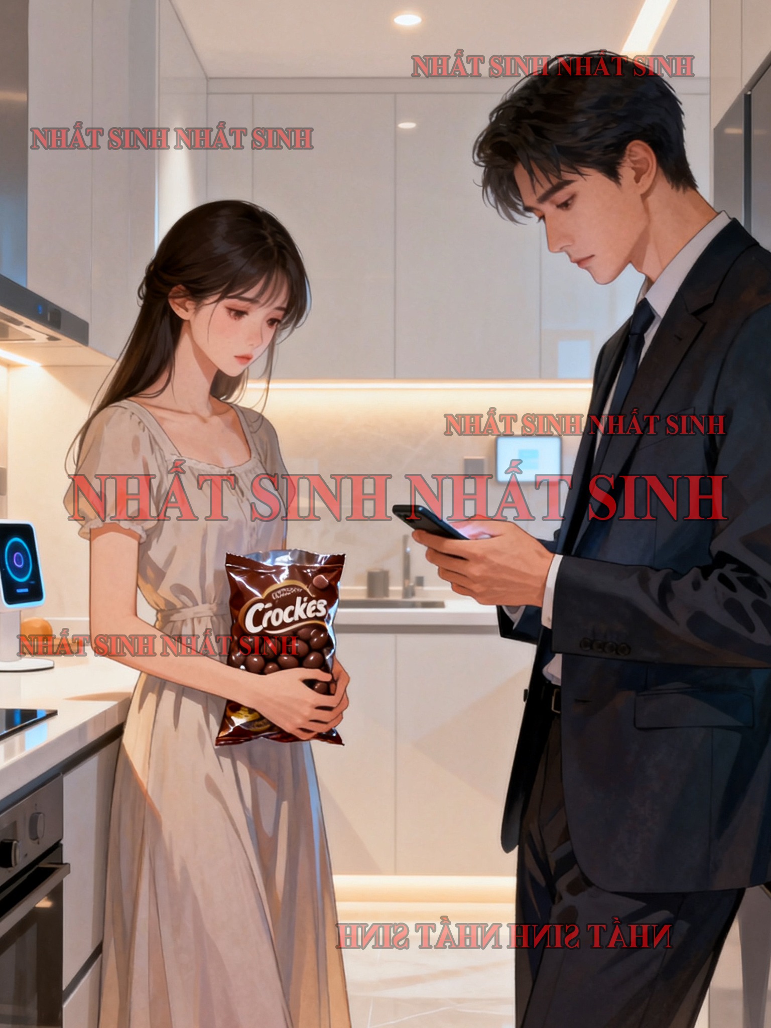 Bìa truyện Khi Sô-Cô-La Cũng Trở Nên Đắng