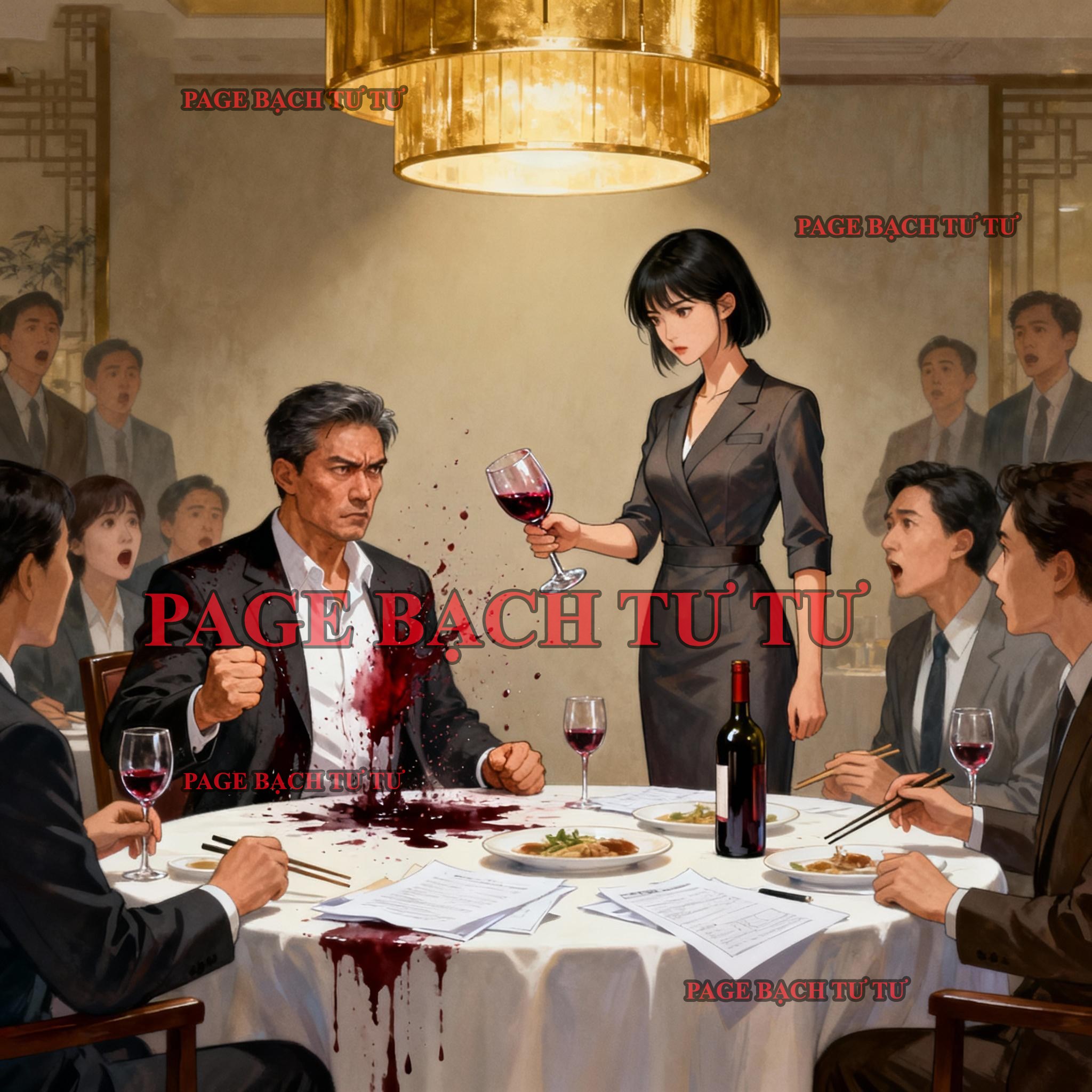 Bìa truyện LẬT NGƯỢC BÀN CỜ THƯƠNG TRƯỜNG