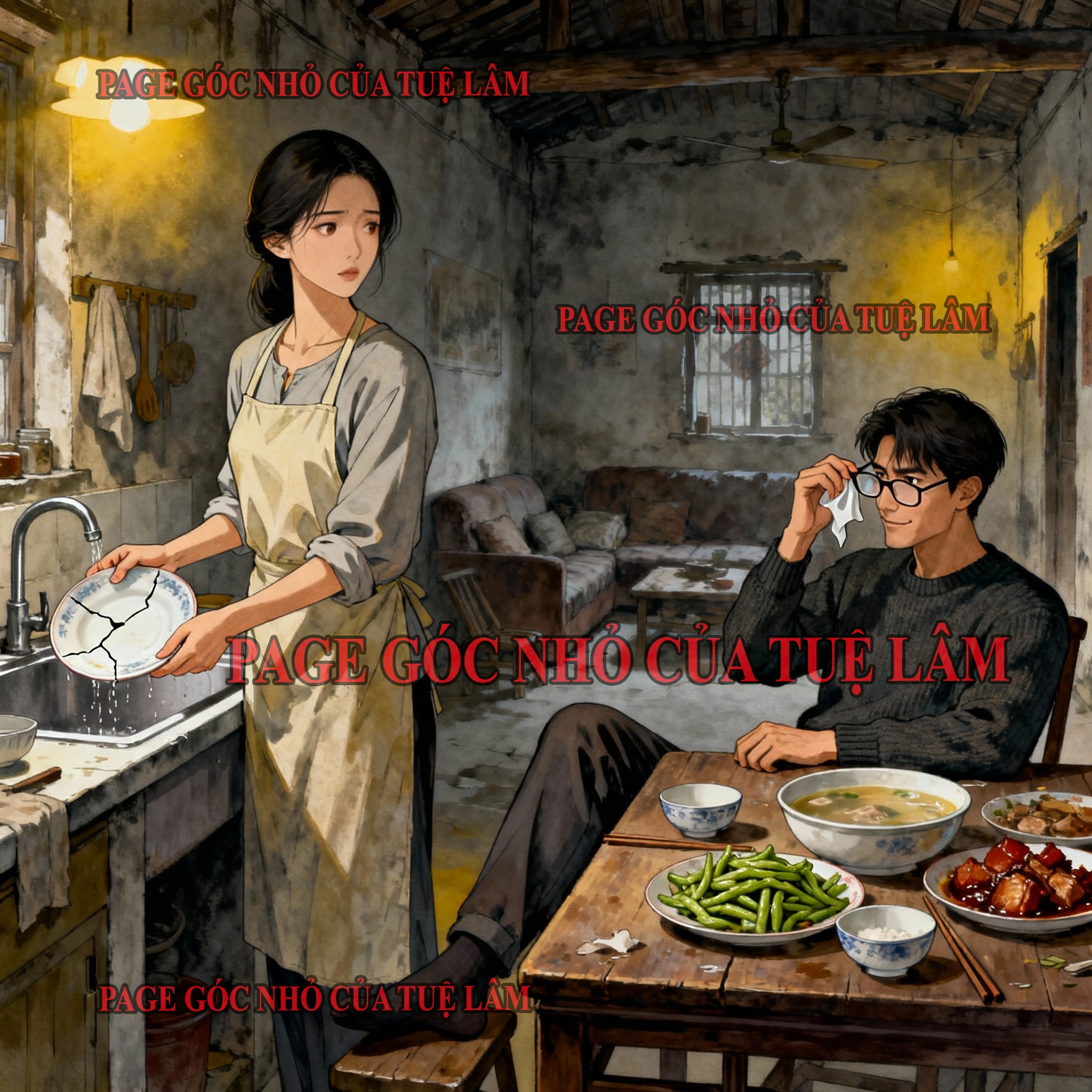 Bìa truyện ÂM THANH CUỐI CỦA CUỘC HÔN NHÂN