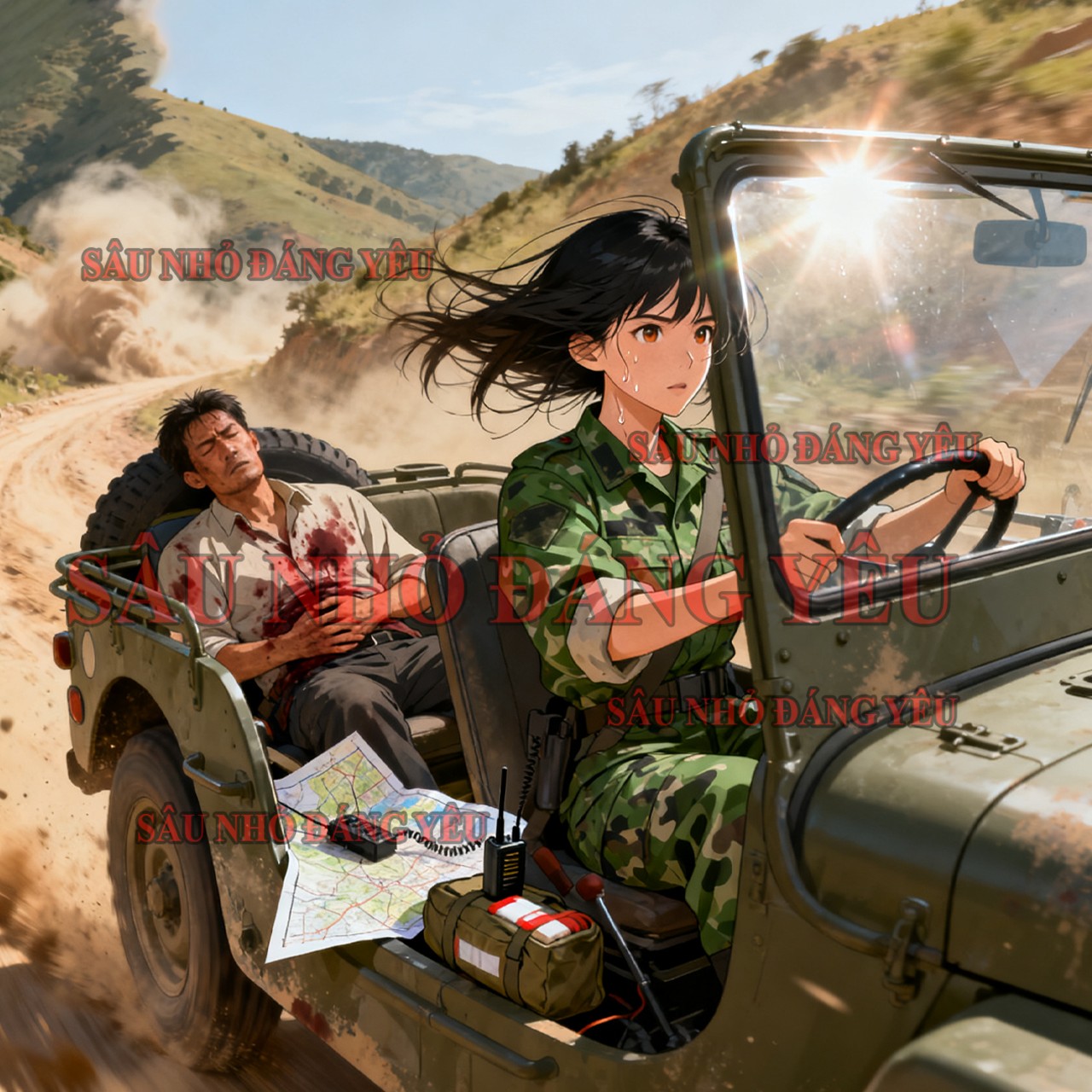 Bìa truyện NGƯỜI ĐÀN ÔNG ĐẾN MUỘN BA NĂM