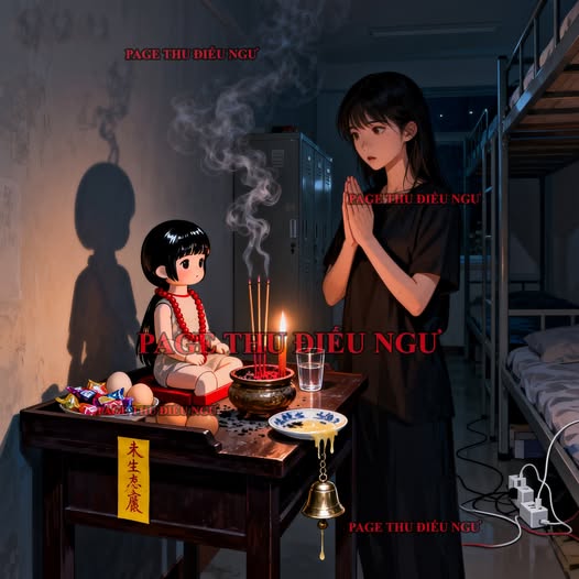 Bìa truyện NGÀY CON BÚP BÊ MỈM CƯỜI