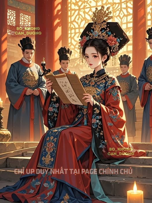 Bìa truyện Nữ Đế Giả Trai Và Hoàng Hậu Tài Trị