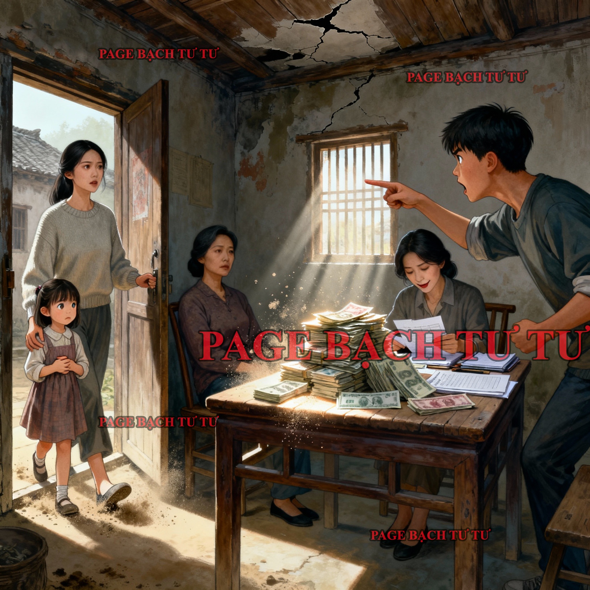 Bìa truyện NHÀ CŨ GIẢI TỎA CHO CHÓ