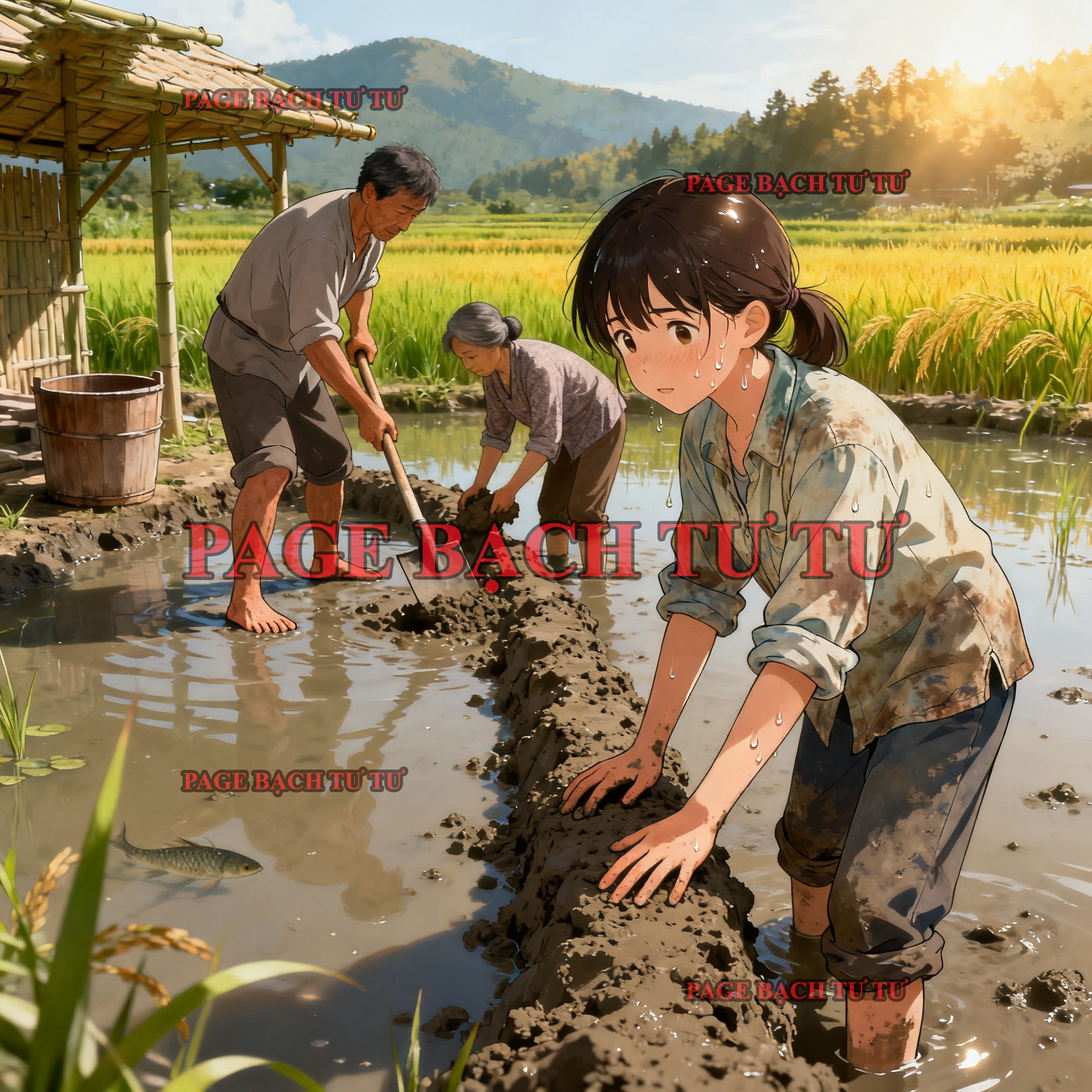 Bìa truyện NHÀ TÔI BỊ MA DẪN LỐI