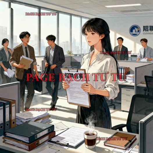 Bìa truyện Ngày công ty bên cạnh đăng tuyển