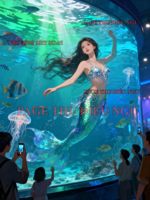 Bìa truyện Nàng Tiên Cá Trong Bể Kính