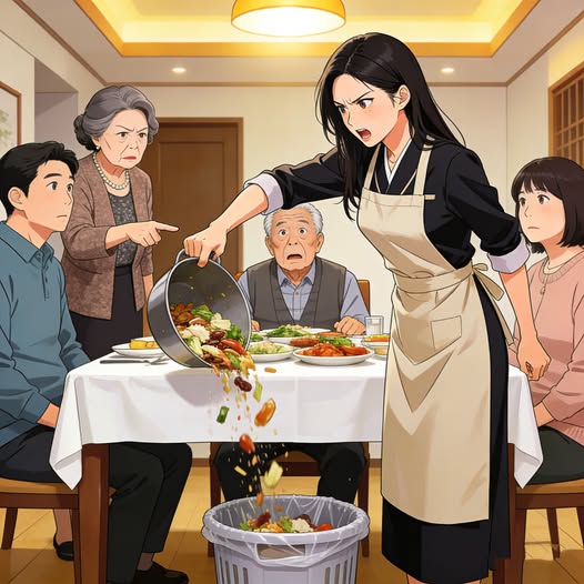 QUY TẮC BÀN ĂN CỦA BỐ CHỒNG