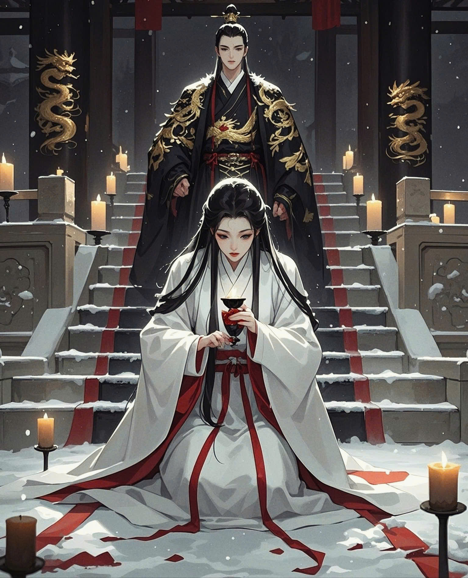 Bìa truyện SƠN HÀ ĐỔI CHỦ, MỸ NHÂN HOÀN HẬN