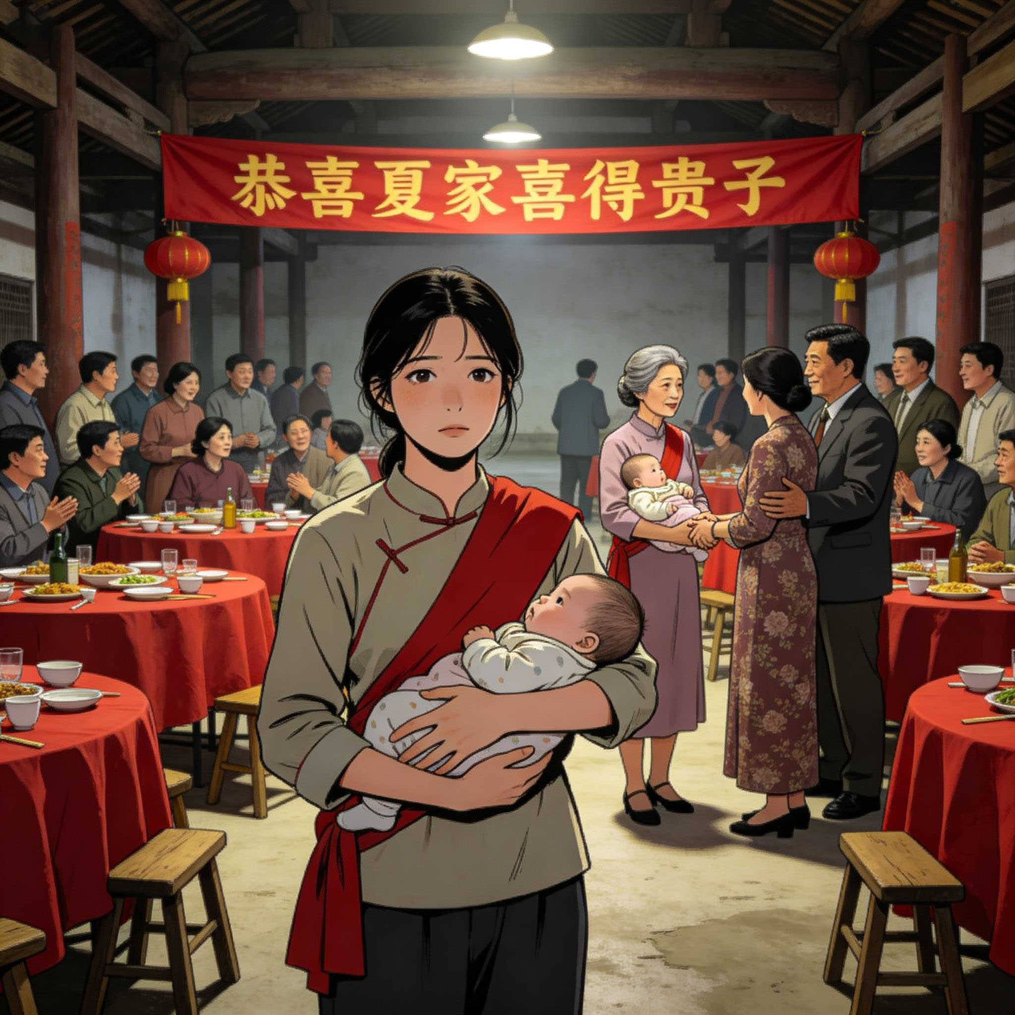 Sinh Ba Con Gái, Mẹ Chồng Mở Tiệc Mừng Con Trai Của Em Chồng