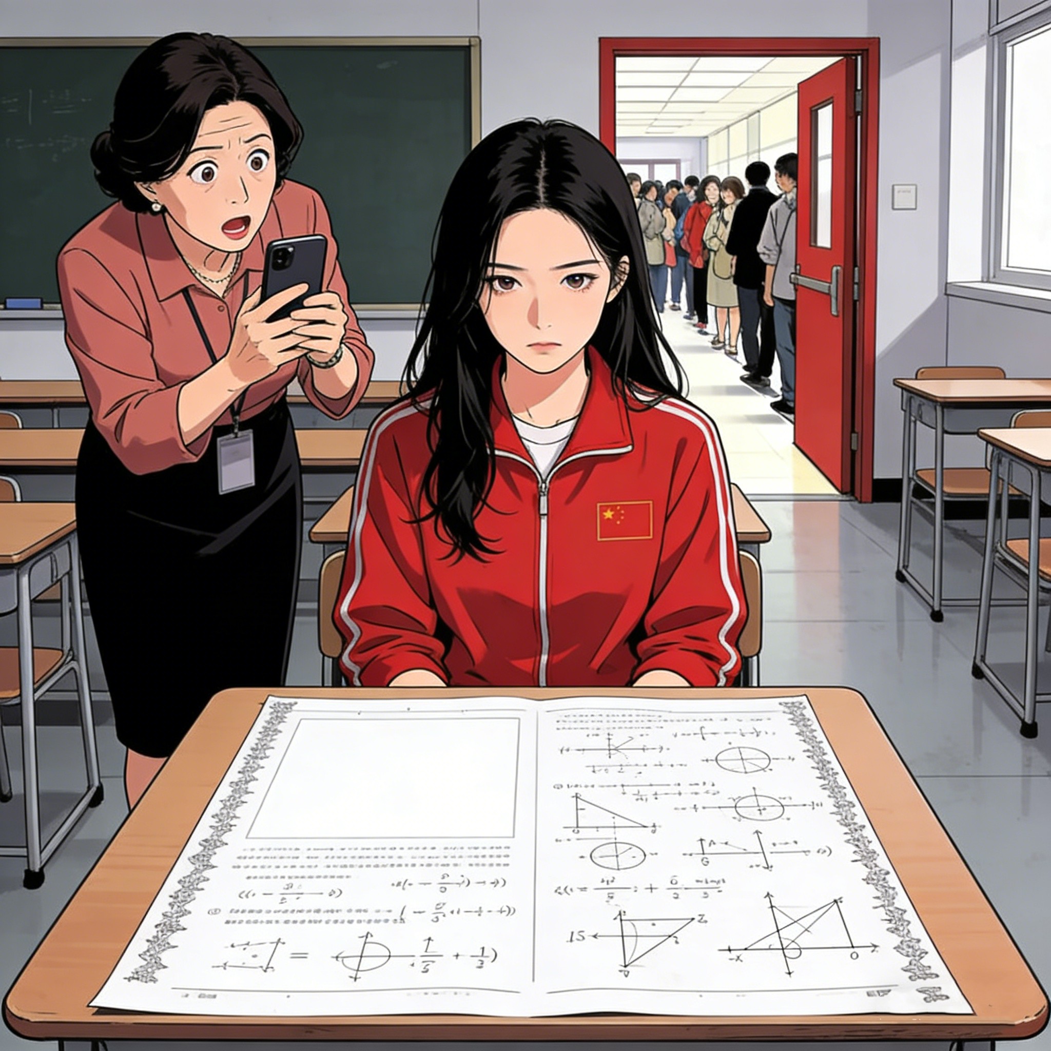 Tờ Giấy Trắng Trong Kỳ Thi Toán