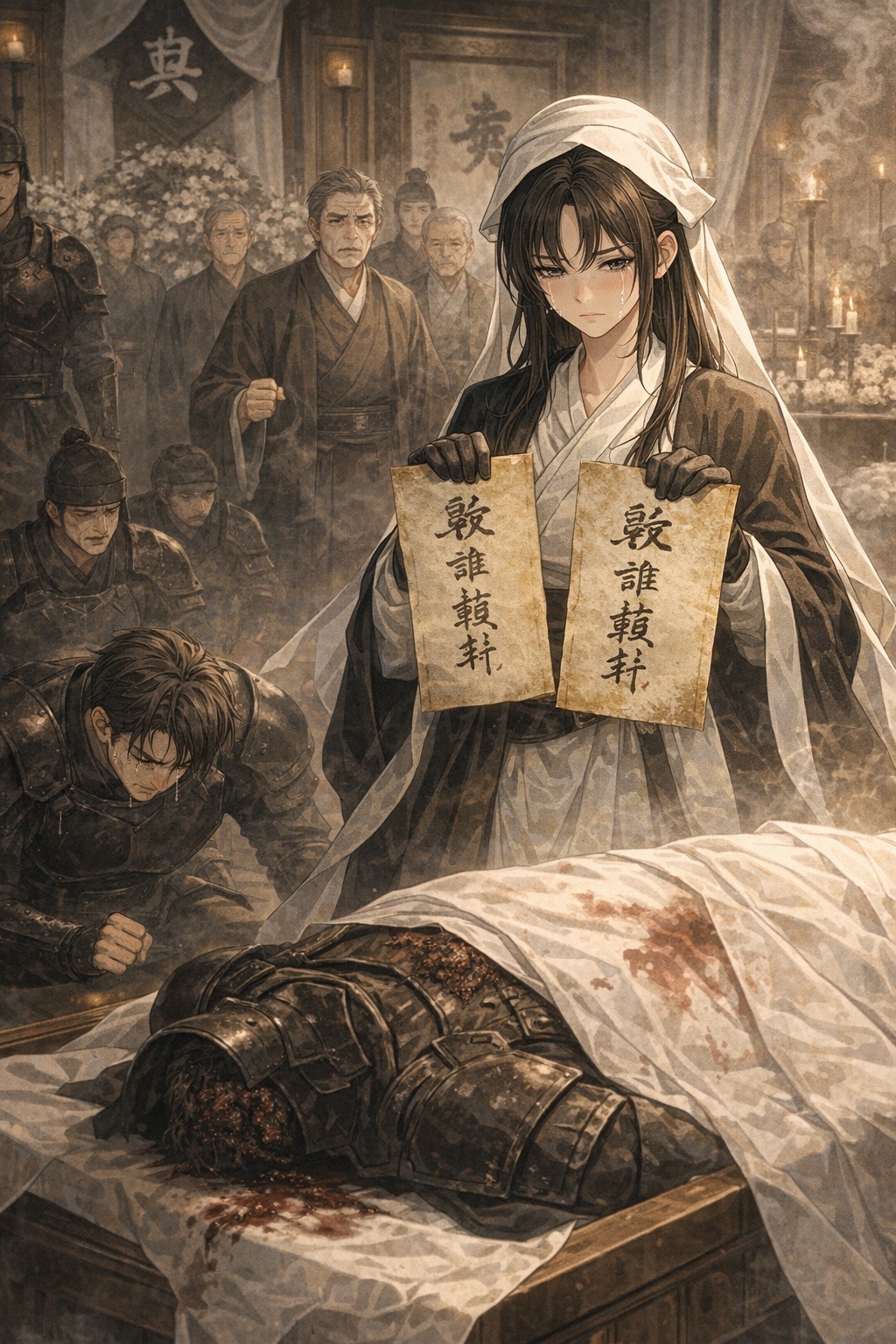 THI THỂ TƯỚNG QUÂN MỚI THIÊU MỘT NỬA, THÁNH CHỈ ĐÃ ĐẾN