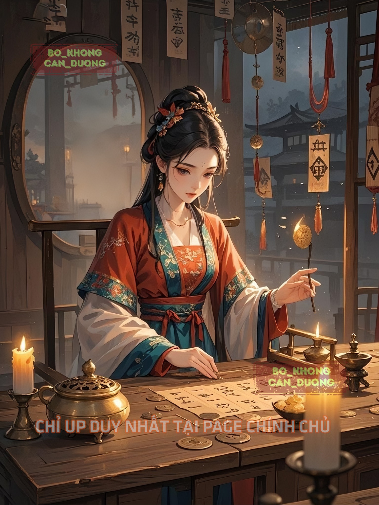 Bìa truyện TẤM GƯƠNG LUÂN HỒI