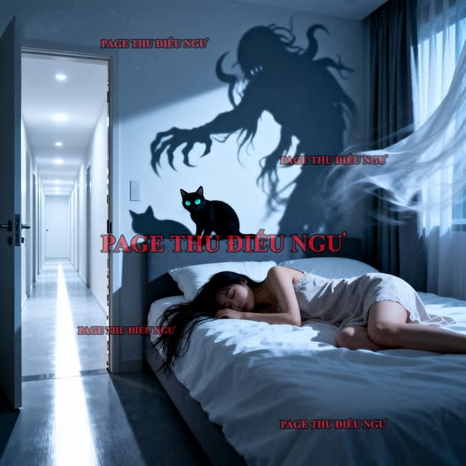 Bìa truyện Tiếng Mèo Trong Đêm