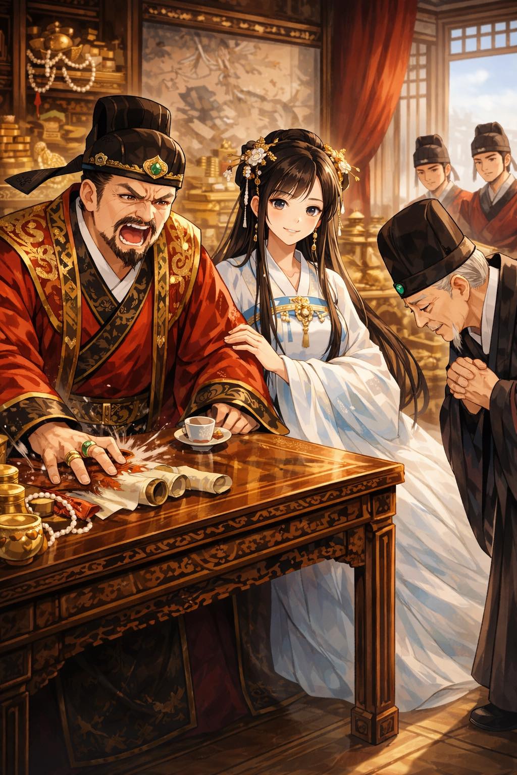 VÁN CỜ TRƯỚC KIM LOAN ĐIỆN