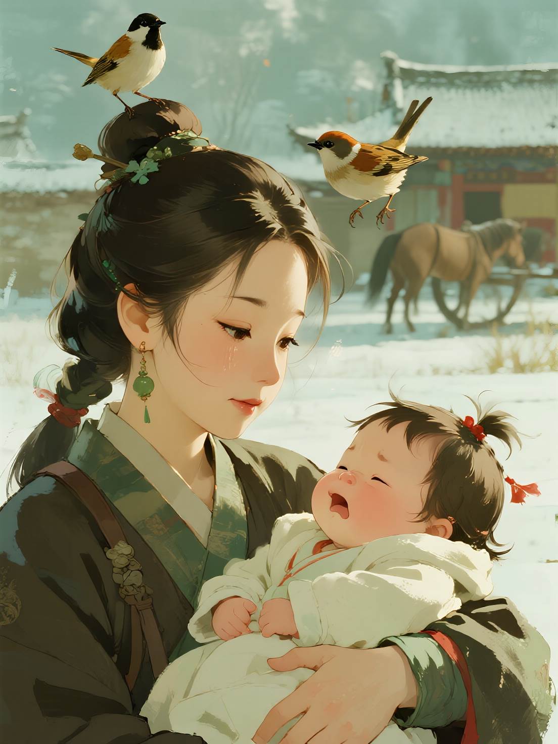 Ôm Cẩm Lý Chạy Nạn