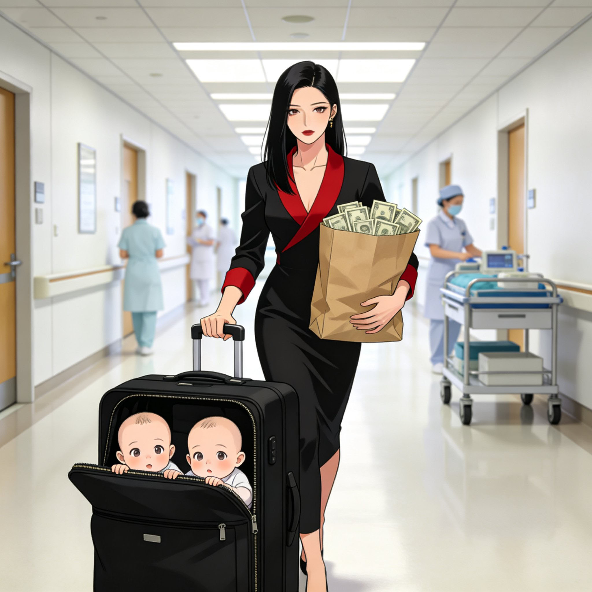 Đêm Ly Hôn, Tôi Mang Đi Bốn Người Thừa Kế Của Nhà Họ Phó