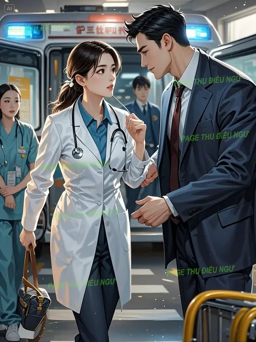Bìa truyện BÁC SĨ KHÔNG NƯỚC MẮT