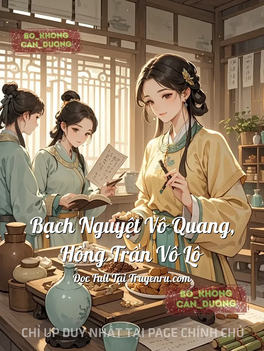 Bìa truyện Bạch Nguyệt Vô Quang, Hồng Trần Vô Lộ