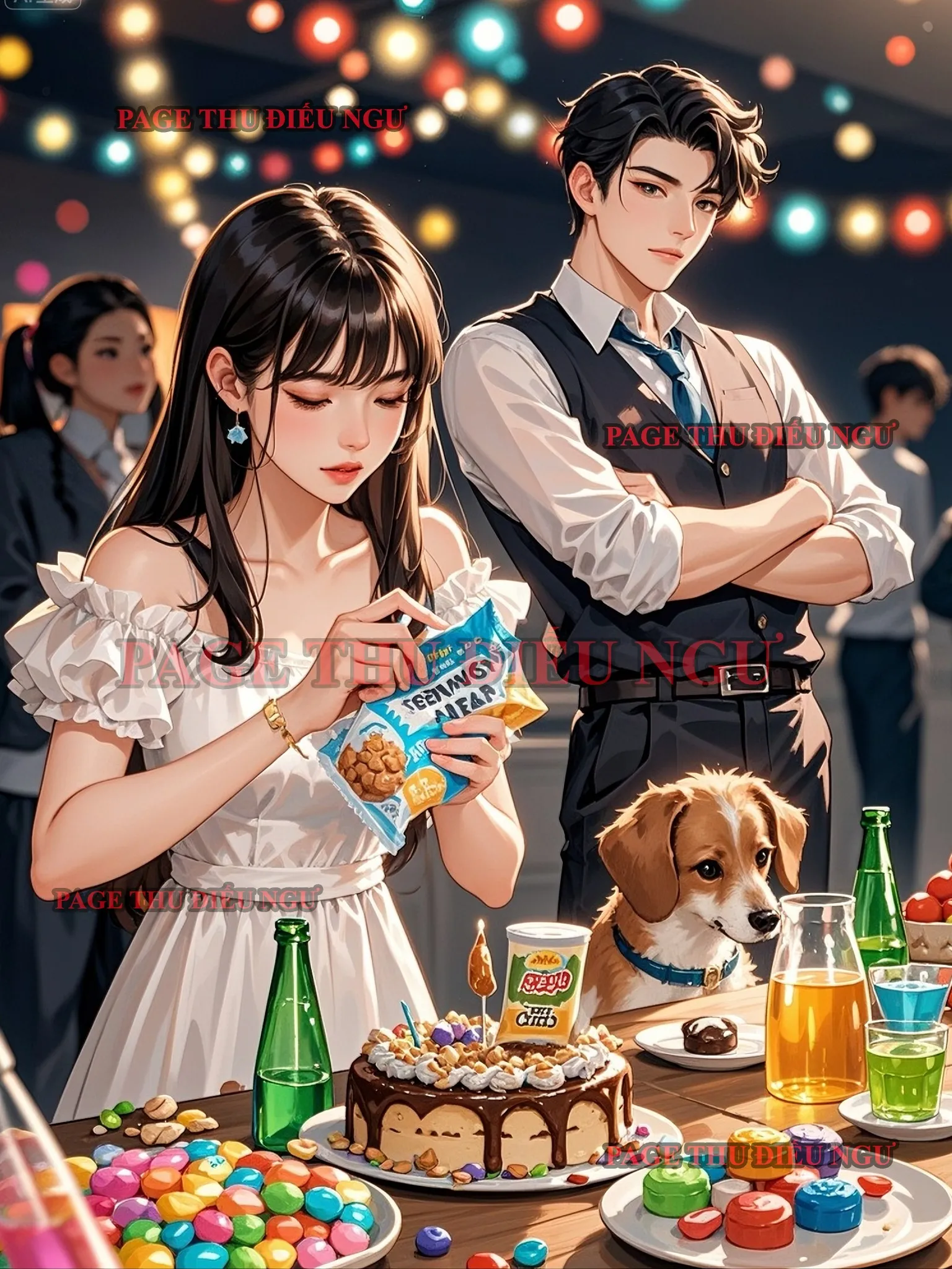 Bìa truyện BÁNH QUY CHO CHÓ