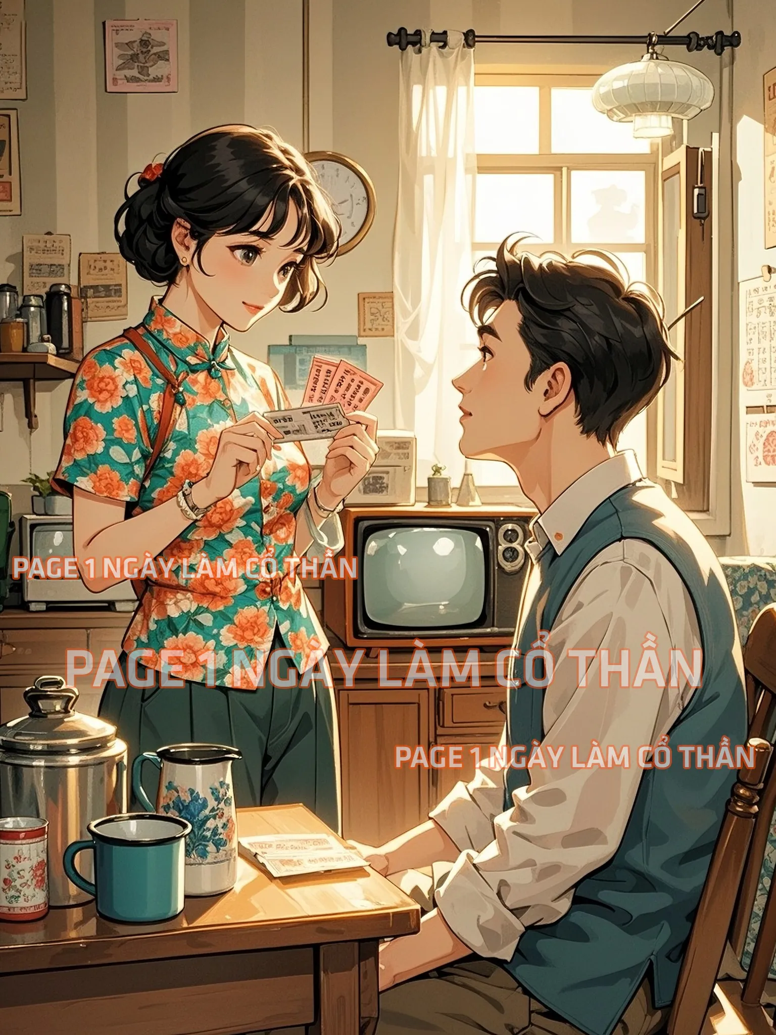 Bìa truyện BẮT GIAN NGAY SÂN KHẤU