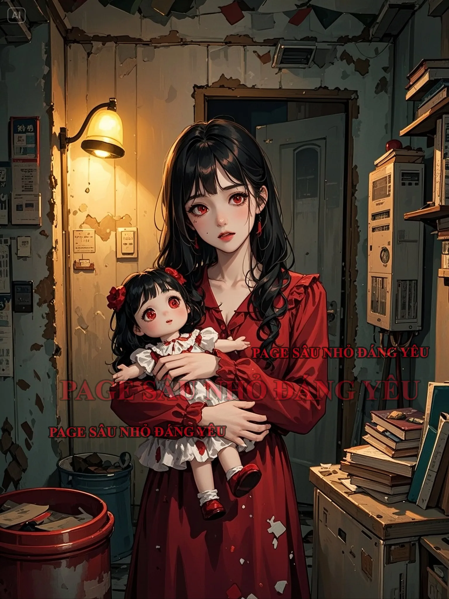 Bìa truyện BÚP BÊ MƯỢN THỌ