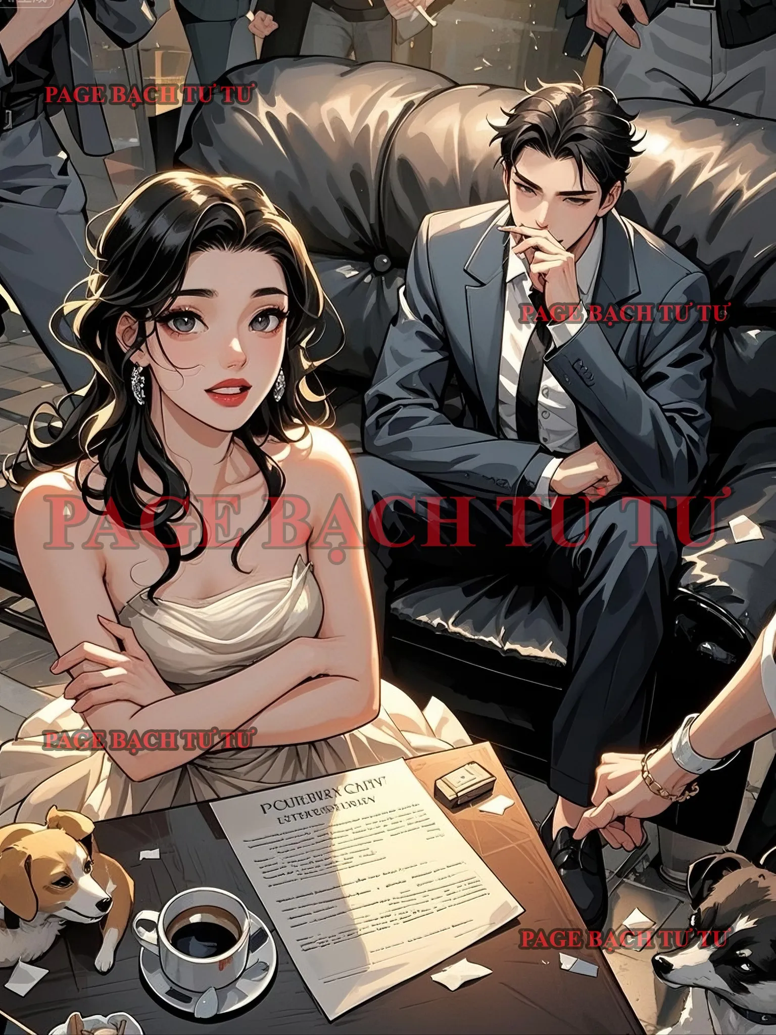 Bìa truyện Chiếc Dây Buộc Tóc
