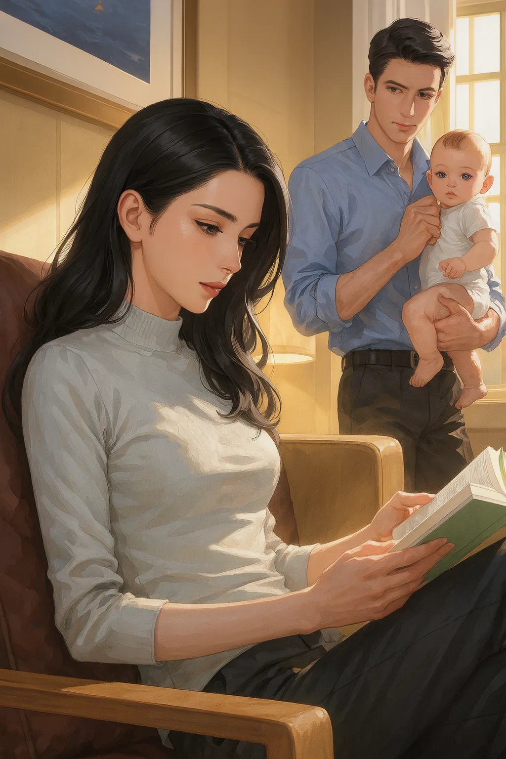 Chồng Tôi Bế Con Riêng Về Nhà