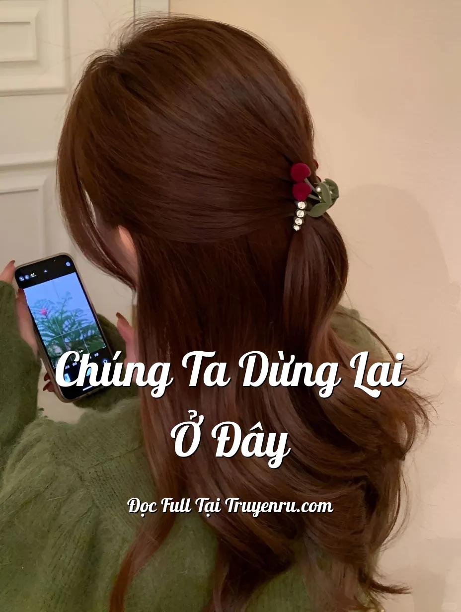 Bìa truyện CHÚNG TA DỪNG LẠI Ở ĐÂY