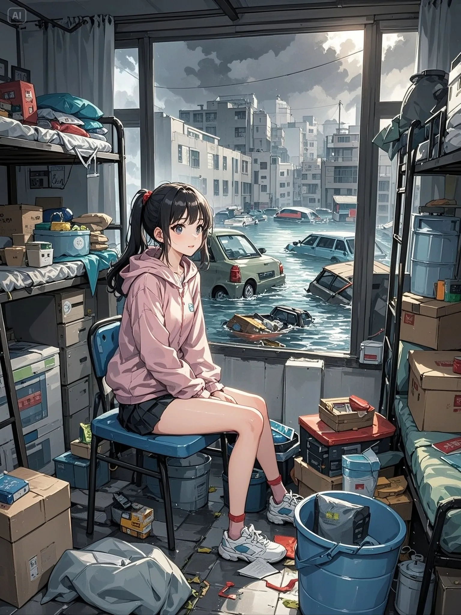 CÔ GÁI Ở PHÒNG CUỐI HÀNH LANG