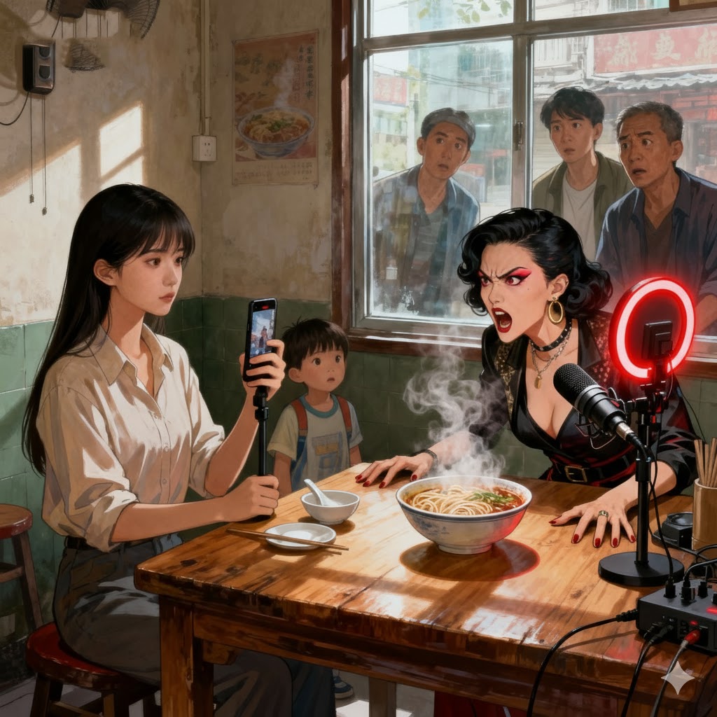 Gương Mặt Dưới Ánh Đèn