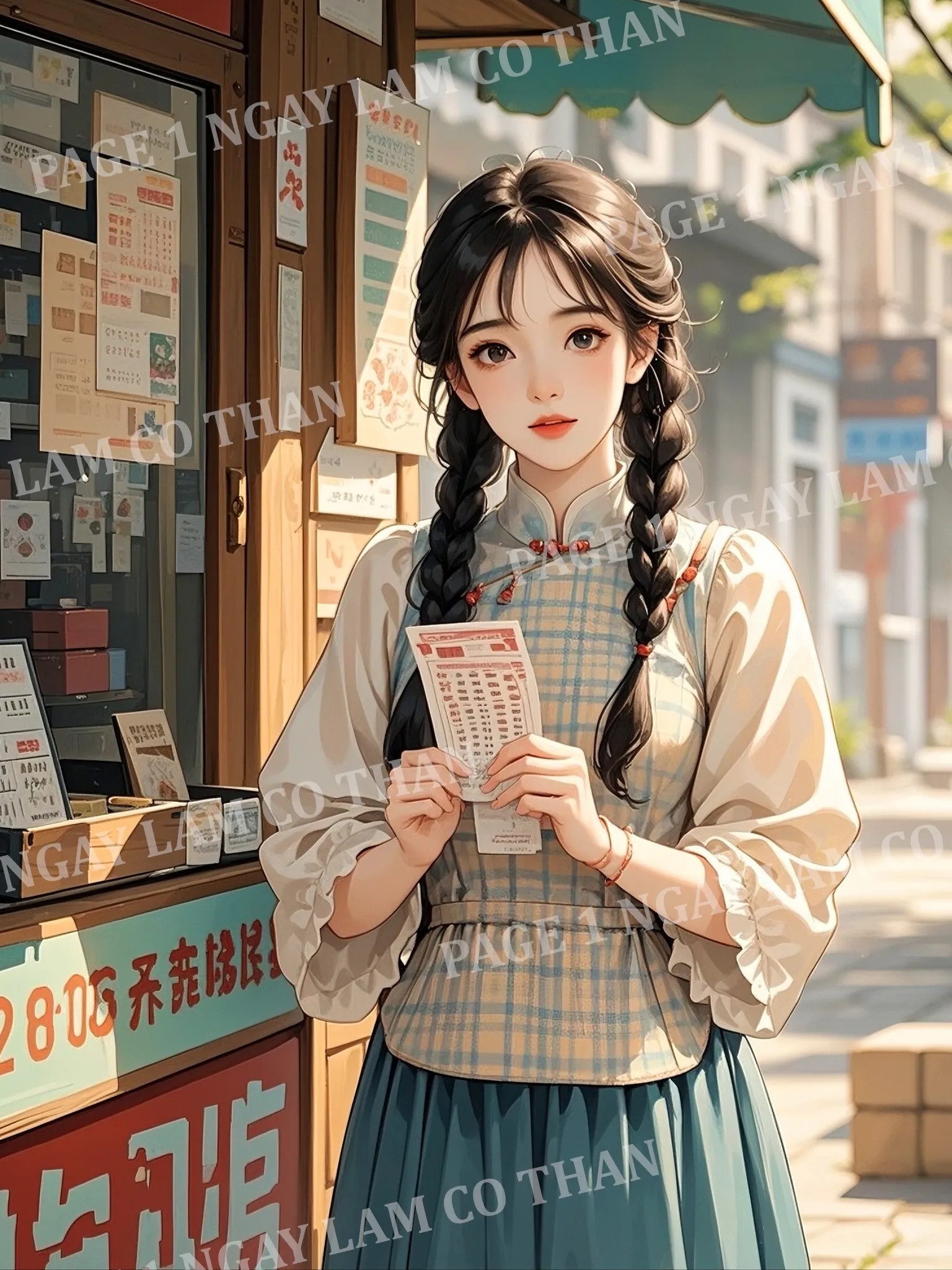 Bìa truyện HAI MẸ CON CHỐNG LẠI CẢ HỌ CỐ